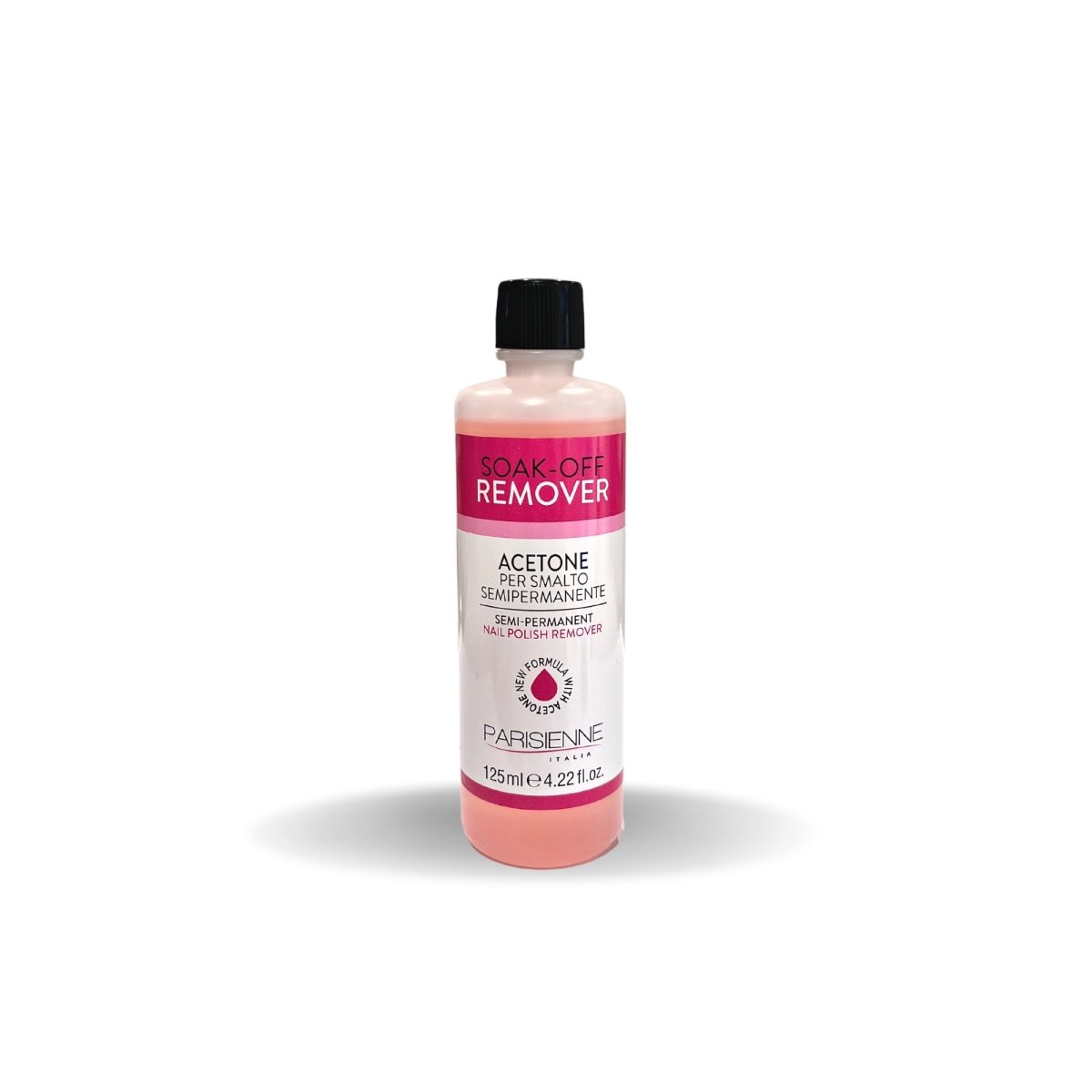 Parisenne Acetone Smalto Semipermanente 125ml - HBSpace Cosmetics