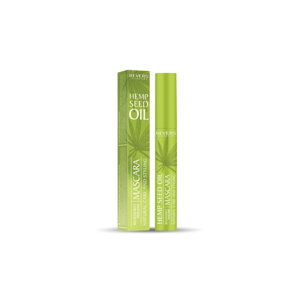 Revers Mascara Volume Rigenerante All'Olio di Semi di Canapa - HBSpace Cosmetics