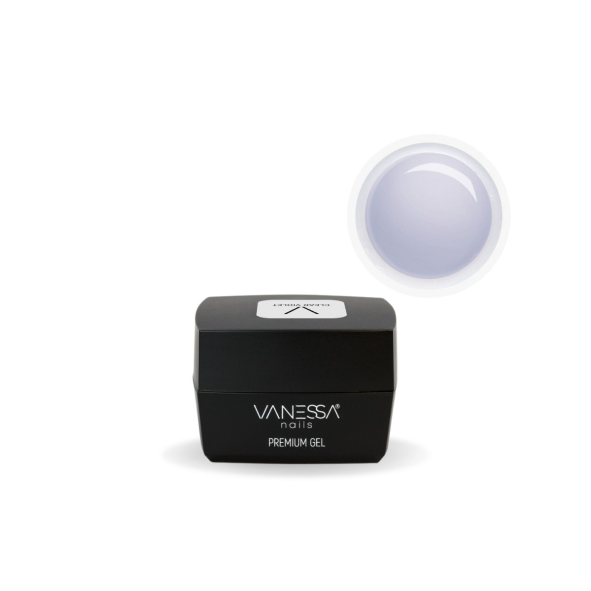 Vanessa Premium Gel Monofasico - Clear Violet 15 ml - HBSpace Cosmetics