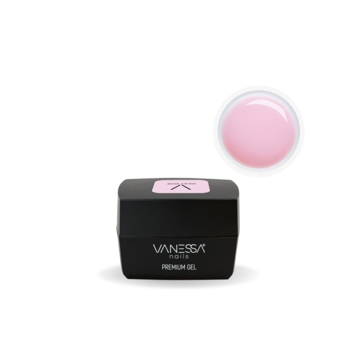 Vanessa Premium Gel Monofasico - Milky Rose 15 ml - HBSpace Cosmetics