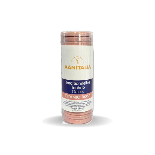 Xanitalia Cera a Caldo in Dischi 400gr Titanio Rosa - HBSpace Cosmetics